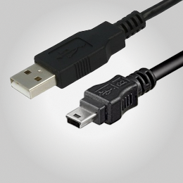 USB-A/Mini-USB Kabels