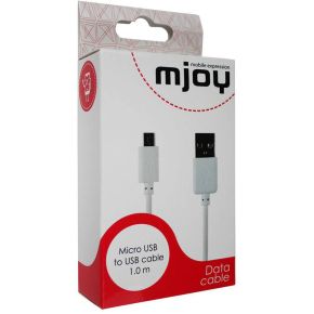 Image of MJOY Data Cable - Micro USB to USB 1.0m - White