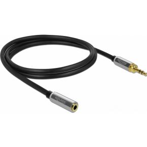 DeLOCK 85782 audio kabel 3 m 3.5mm Zwart, Grijs