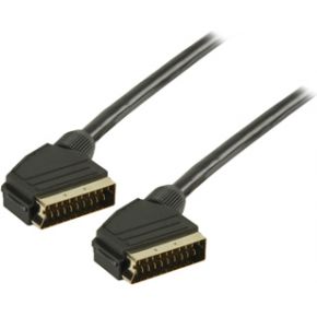 Image of SCART kabel SCART mannelijk - SCART mannelijk 0,50 m zwart - Valueline