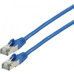 Image of Valueline FTP CAT 5e network cable 0.5m Blauw