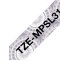 Brother TZE-MPSL31 Zwart op zilver TZe labelprinte...