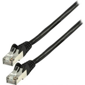Image of CAT 6 netwerk kabel 1.00 m zwart - Valueline