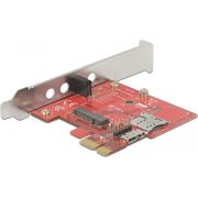 DeLOCK-89925-interfacekaart-adapter-Intern-M-2-PCIe-USB-2-0-USB-3-2-Gen-1-3-1-Gen-1-
