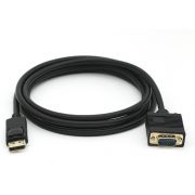 Equip-119338-video-kabel-adapter-2-m-VGA-D-Sub-DisplayPort-Zwart