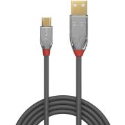 Lindy-36654-5m-USB-A-Micro-USB-B-Mannelijk-Mannelijk-Grijs-USB-kabel