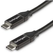 StarTech-com-USB-C-naar-USB-C-kabel-met-5A-100W-Power-Delivery-M-M-50-cm-USB-2-0-USB-IF-certificatie