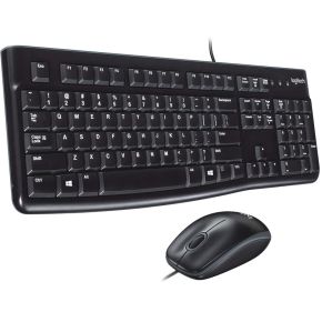 Logitech Desktop MK120 QWERTY US toetsenbord en muis