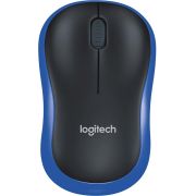 Logitech-M185-Blauw-muis