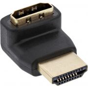 InLine-17600F-HDMI-HDMI-Zwart-kabeladapter-verloopstukje