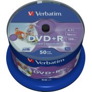 Verbatim DVD+R 16X 50st. Cakebox Printable