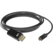 ACT-USB-C-naar-DisplayPort-male-kabel-2-m-4K-60Hz-