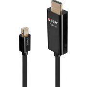 Lindy-40912-video-kabel-adapter-2-m-Mini-DisplayPort-HDMI-Type-A-Standaard-Zwart