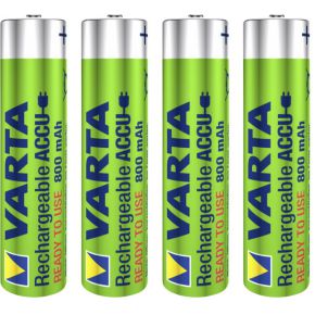 Image of 4 x AAA Varta Ready to use batterijen - 800mAh