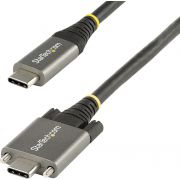 StarTech.com 50cm Vergrendelbare USB-C Kabel met Zijschroef, 10Gbps, USB 3.1/3.2 Gen 2 Type-C Kabel,