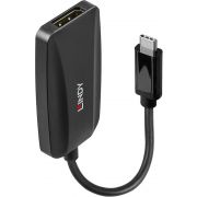 Lindy-43337-video-kabel-adapter-0-13-m-USB-Type-C-DisplayPort-Zwart