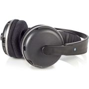 Nedis-Draadloze-hoofdtelefoon-Radiofrequentie-RF-Over-ear-Oplaadstation-Zwart-zilver