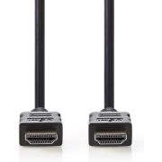 Nedis High Speed HDMI-kabel met Ethernet | HDMI-connector - HDMI-connector | 0,5 m | Zwart