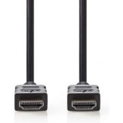 Nedis High Speed HDMI-Kabel met Ethernet | HDMI-Connector - HDMI-Connector | 0,5 m | Zwart