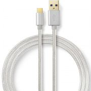 Nedis Kabel USB 3.1 | Type-C male - A male | 2,0 m | Aluminium