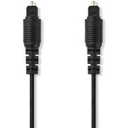 Nedis-Optische-Audiokabel-TosLink-Male-TosLink-Male-2-0-m-Zwart-CAGB25000BK20-