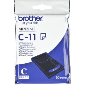 Image of Brother C 11 Thermopapier A 7 50 vel