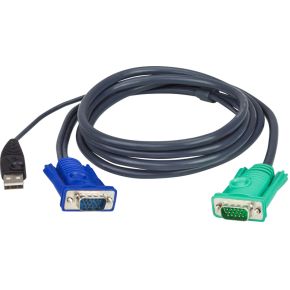 Image of Aten KVM kabel VGA + USB - Aten