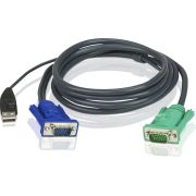 ATEN-KVM-kabel-VGA-USB-180-m
