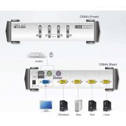 ATEN-4-poorts-PS-2-USB-KVM-schakelaar