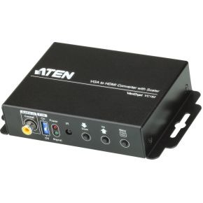 Image of Aten VGA to HDMI Converter with Scaler