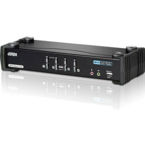 Image of 4-Poorts USB DVI KVM Schakelaar Met Audio - Aten - Aten