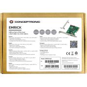 Conceptronic-EMRICK09G-interfacekaart-adapter-Intern-USB-3-2-Gen-2-3-1-Gen-2-