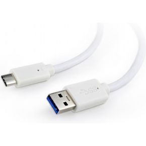 Cablexpert CCP-USB3-AMCM-1M-W USB-kabel USB A USB C Wit