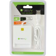 Techly-Compact-Writer-USB2-0-White-I-CARD-CAM-USB2TY-smart-card-reader-Binnen-Wit
