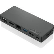 Lenovo-4X90S92381-notebook-dock-poortreplicator-Bedraad-USB-3-0-3-1-Gen-1-Type-C-Grijs