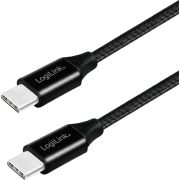 LogiLink-CU0153-USB-kabel-0-3-m-2-0-USB-C-Zwart