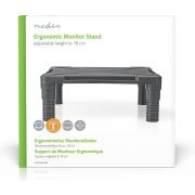 Nedis-Ergonomic-Monitor-Stand-Adjustable-Black