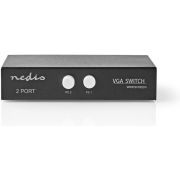 Nedis-2-Poorts-VGA-Switch-Zwart