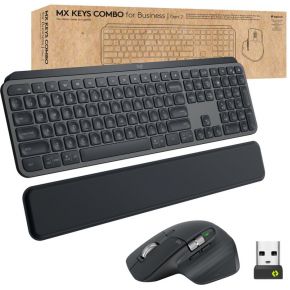 Logitech MX Keys combo for Business Gen 2 ITALIAANS toetsenbord en muis