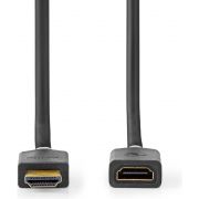 Nedis CVBW34090AT10 HDMI kabel 1 m HDMI Type A (Standaard) Antraciet