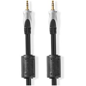 Nedis Stereo Audio Cable | 3.5 mm Male - 3.5 mm Male | 5.00 m | Anthracite