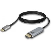 ACT-USB-C-naar-DisplayPort-male-kabel-1-8m-4K-60Hz