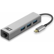 ACT-USB-C-Hub-en-Ethernet-Adapter-met-USB-A