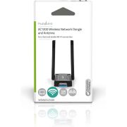 Nedis-Netwerk-Dongel-Wi-Fi-AC1200-2-4-5-GHz-Dual-Band-USB3-0-Wi-Fi-snelheid-totaal-1200-Mbps
