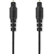 Nedis-Optische-Audiokabel-TosLink-Male-TosLink-Male-3-00-m-Rond-PVC-Zwart-Label