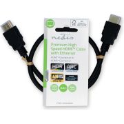 Nedis-CVGL34050BK05-HDMI-kabel-0-5-m-HDMI-Type-A-Standaard-Zwart