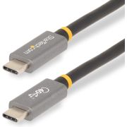 StarTech.com 1m USB4 Kabel, USB-IF Gecertificeerde USB-C Kabel, 40 Gbps, USB Type-C Data Transfer Ka