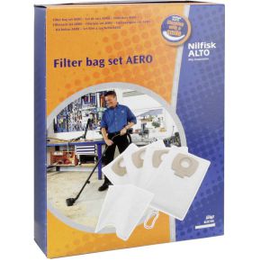 Image of Filterset Aero: 4 filterzakken en een natfilter