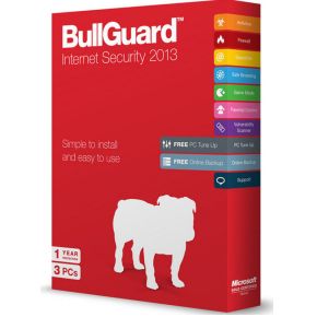 Image of Bullguard Internet security 3PC DVD box