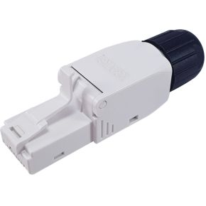 Equip 121161 kabel-connector RJ-45 Zwart, Wit